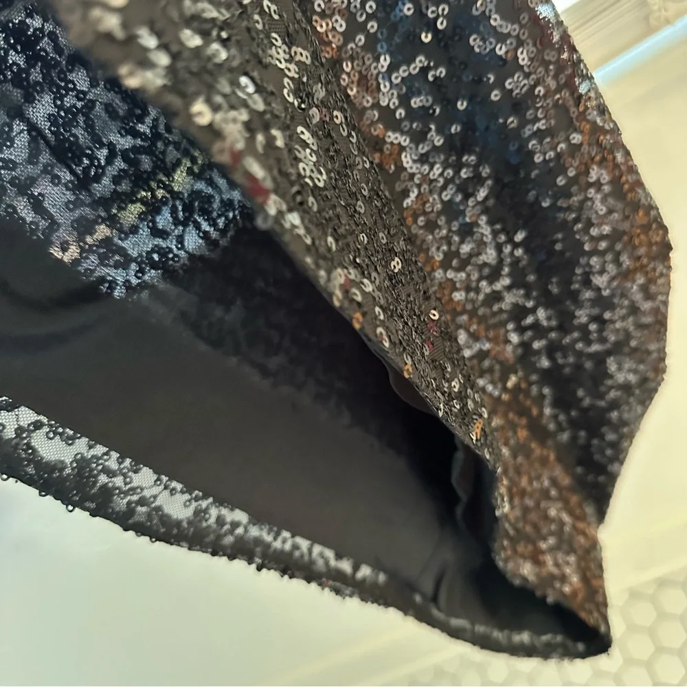 J. Crew Black Sequin Skirt - Picture 7 of 7